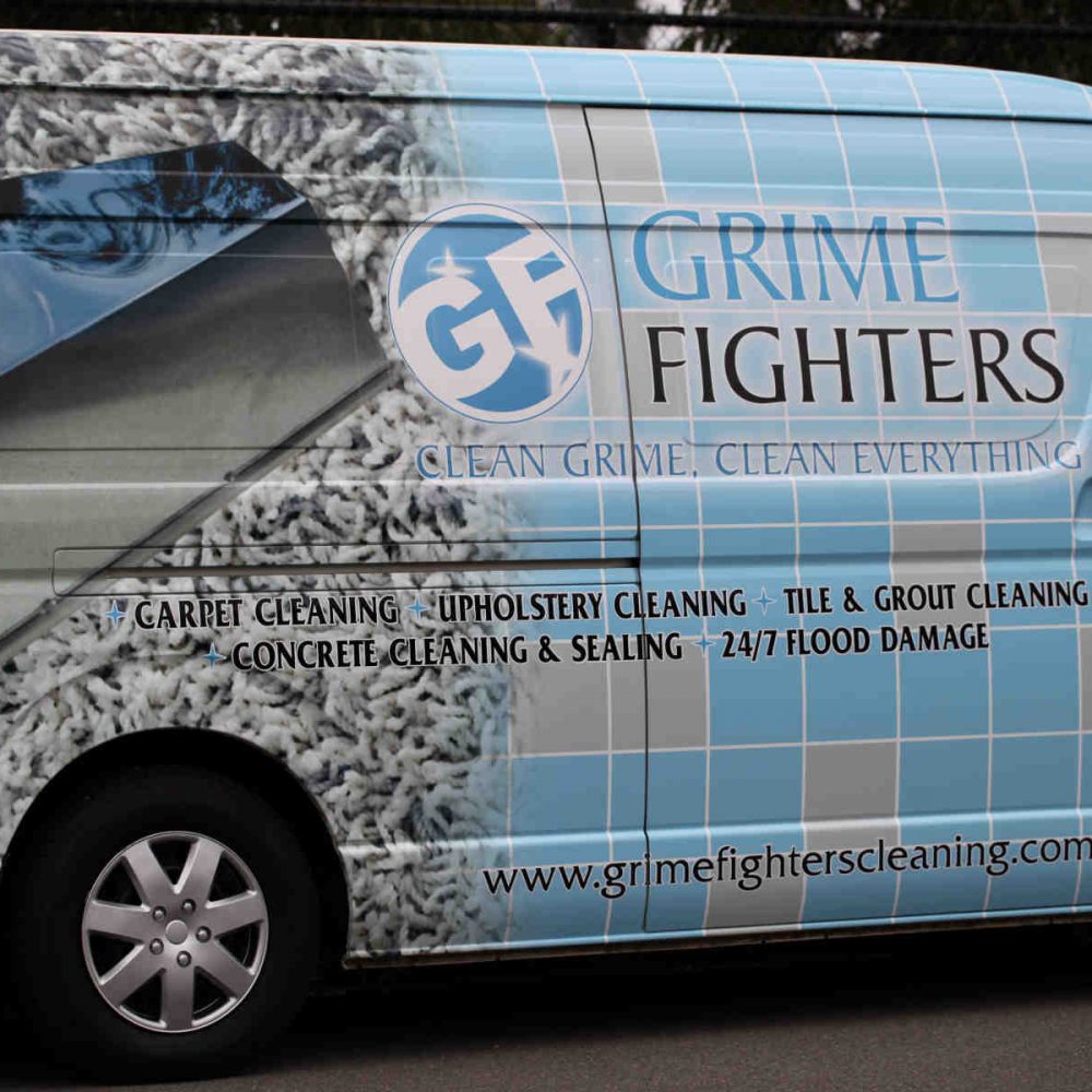 Grime Fighters Cleaning - Van
